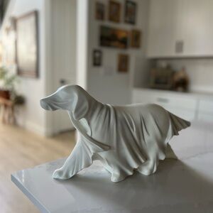 Cracker Barrel Ghost Dog Figurine NIB